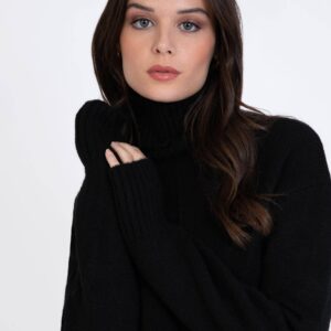 Elegantes Damen An'ge Paris Pullover Lipy in Schwarz