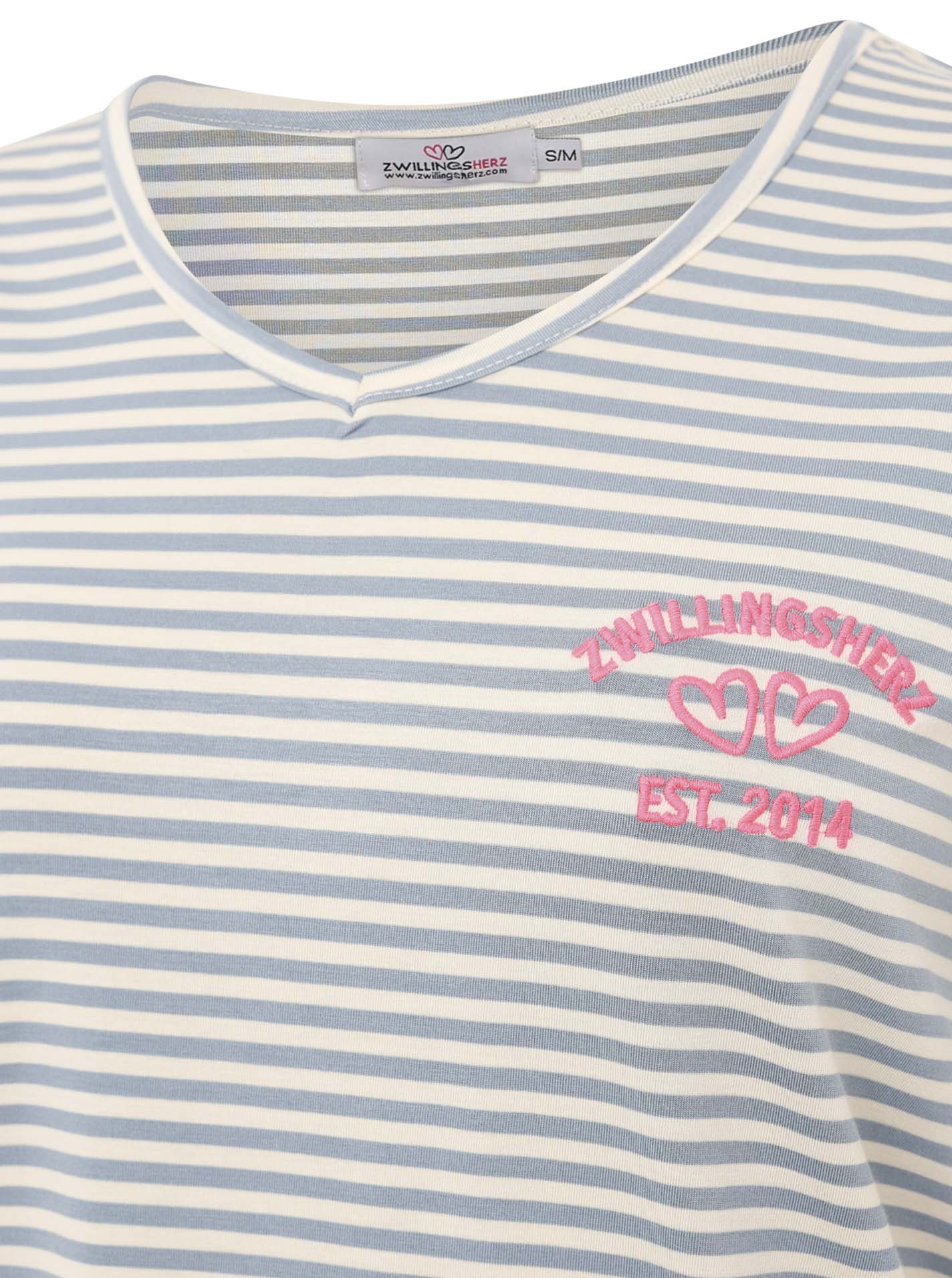 Elegantes Damen Zwillingsherz T - Image 3