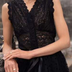 Alternative view of Elegantes Damen Choklate Paris Spitzen